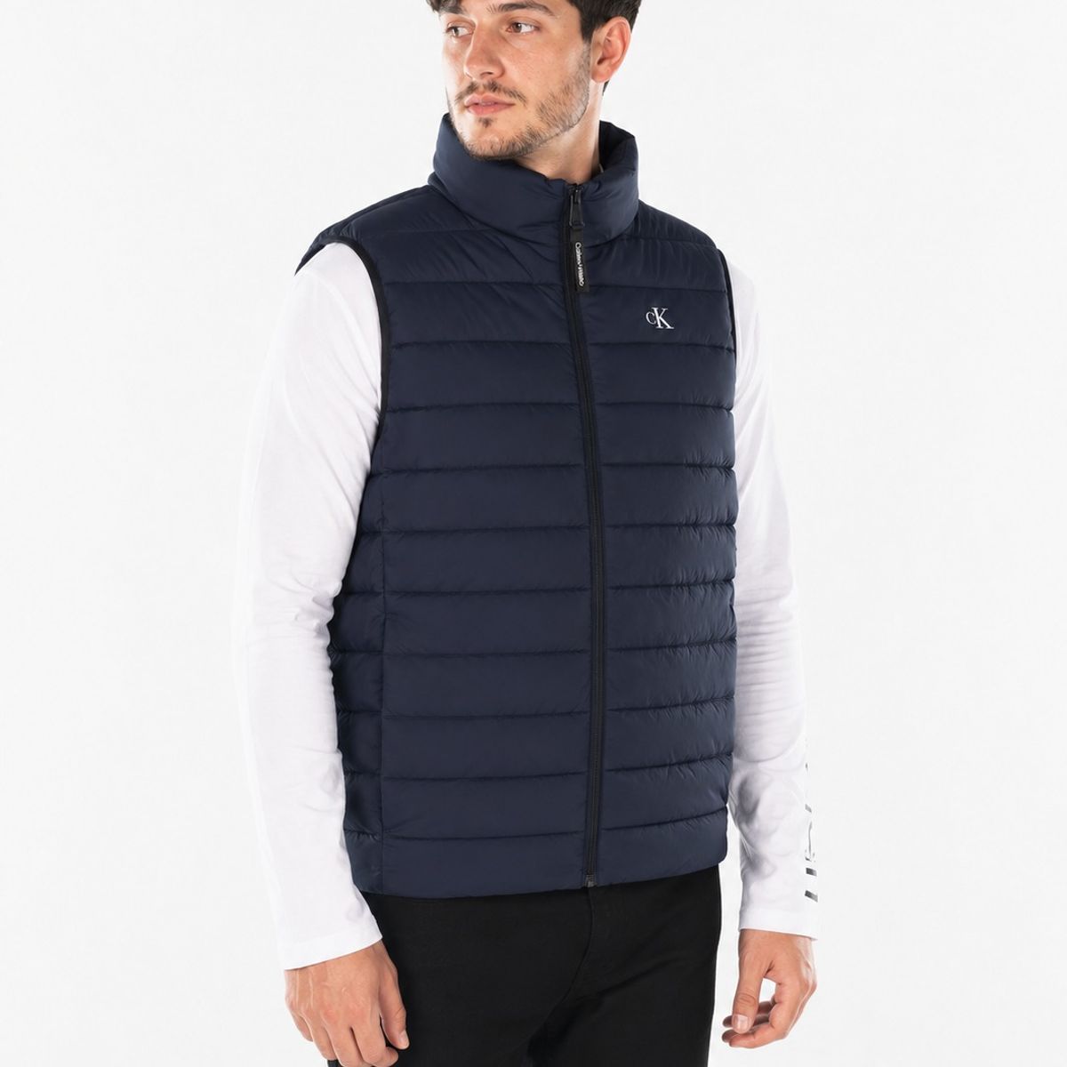 CALVIN KLEIN - Chaqueta Con Cierre De Cremallera Azul Calvin Klein