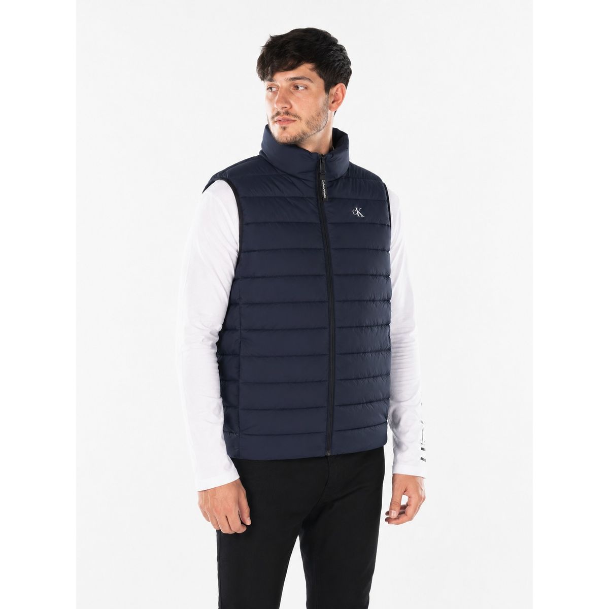 CALVIN KLEIN - Chaqueta Con Cierre De Cremallera Azul Calvin Klein