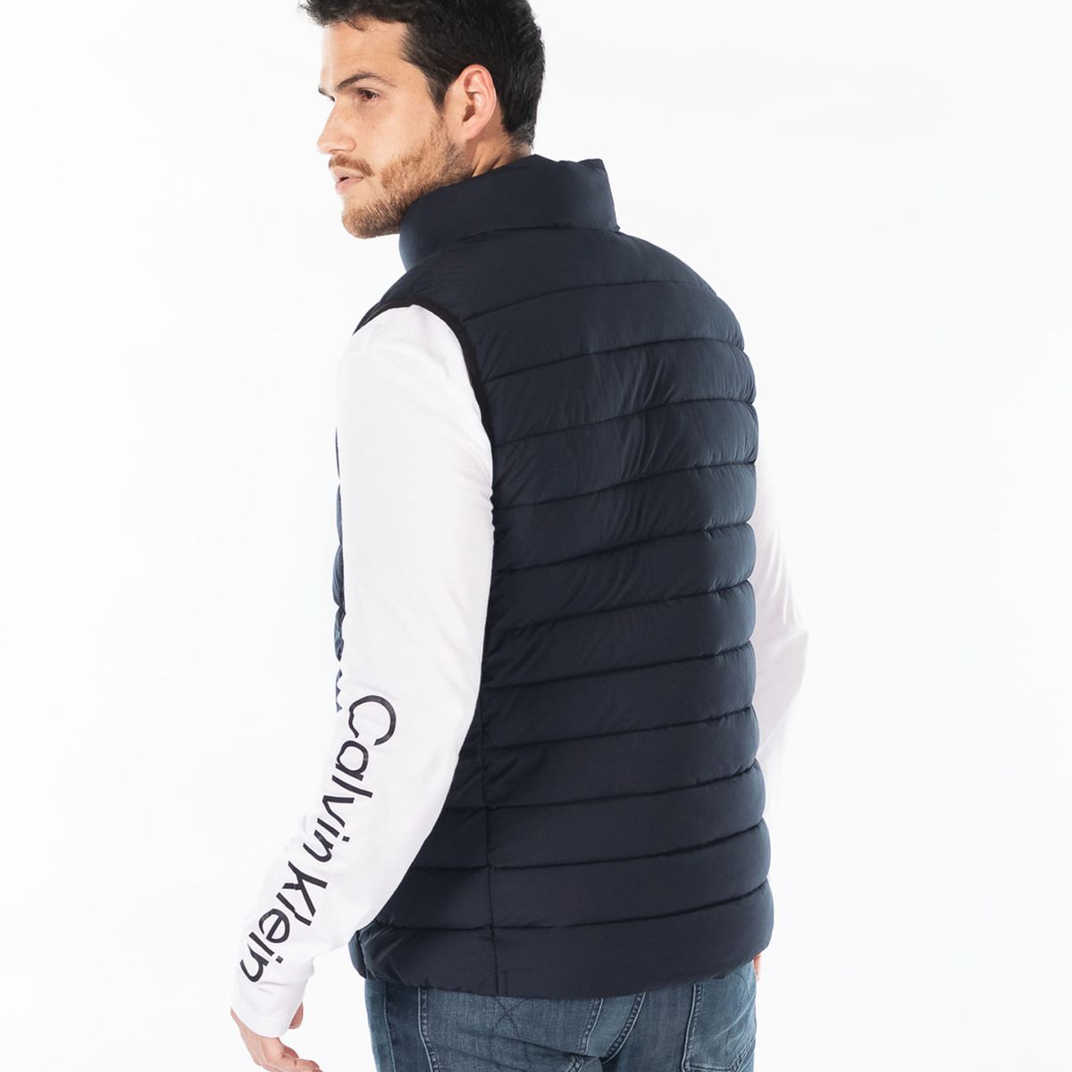 CALVIN KLEIN - Chaqueta Con Cierre De Cremallera Azul Calvin Klein