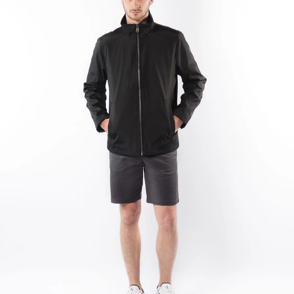 CALVIN KLEIN - Chaqueta Negra Para Hombre Calvin Klein Calvin Klein