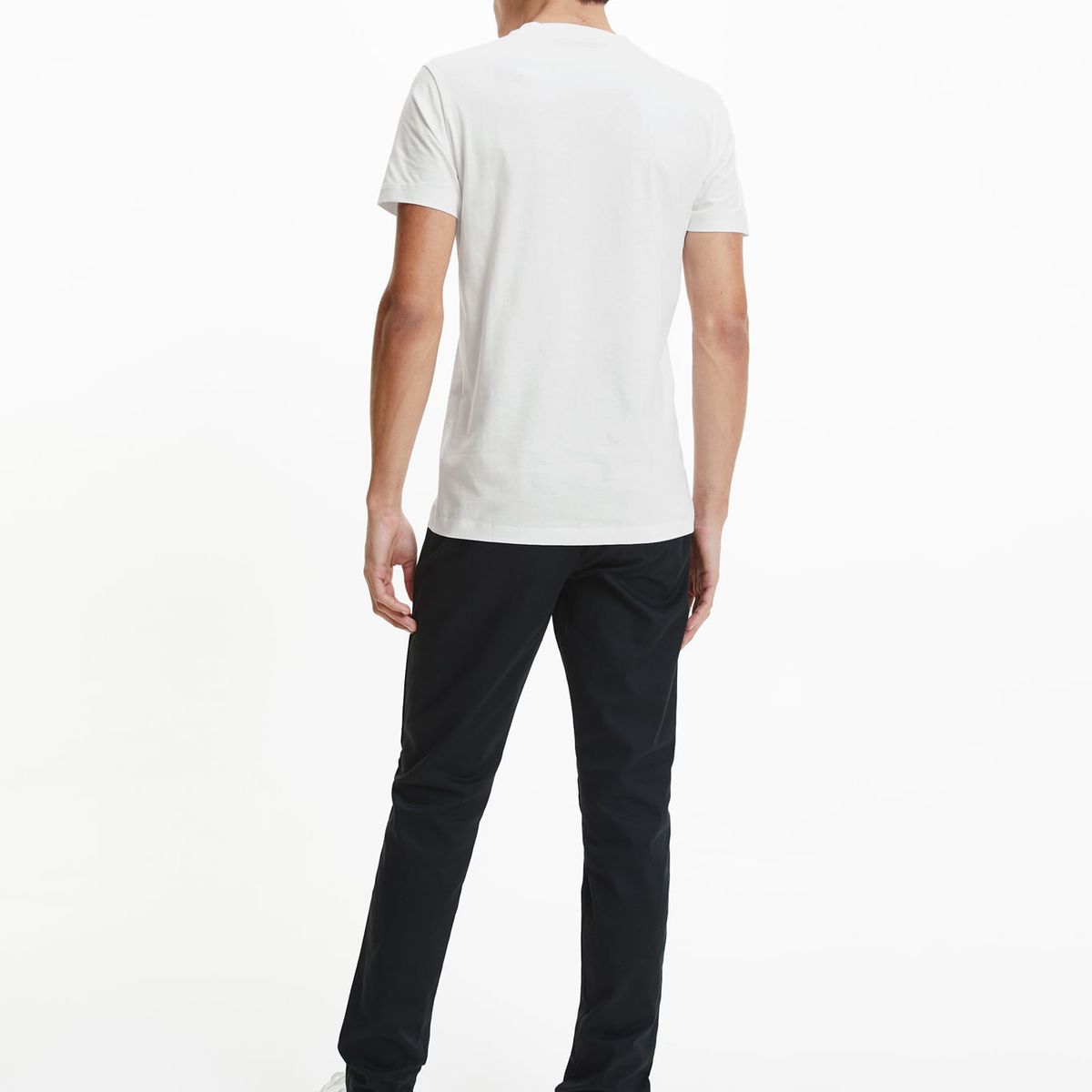 CALVIN KLEIN - Camiseta Para Hombre S/S Blanco Calvin Klein
