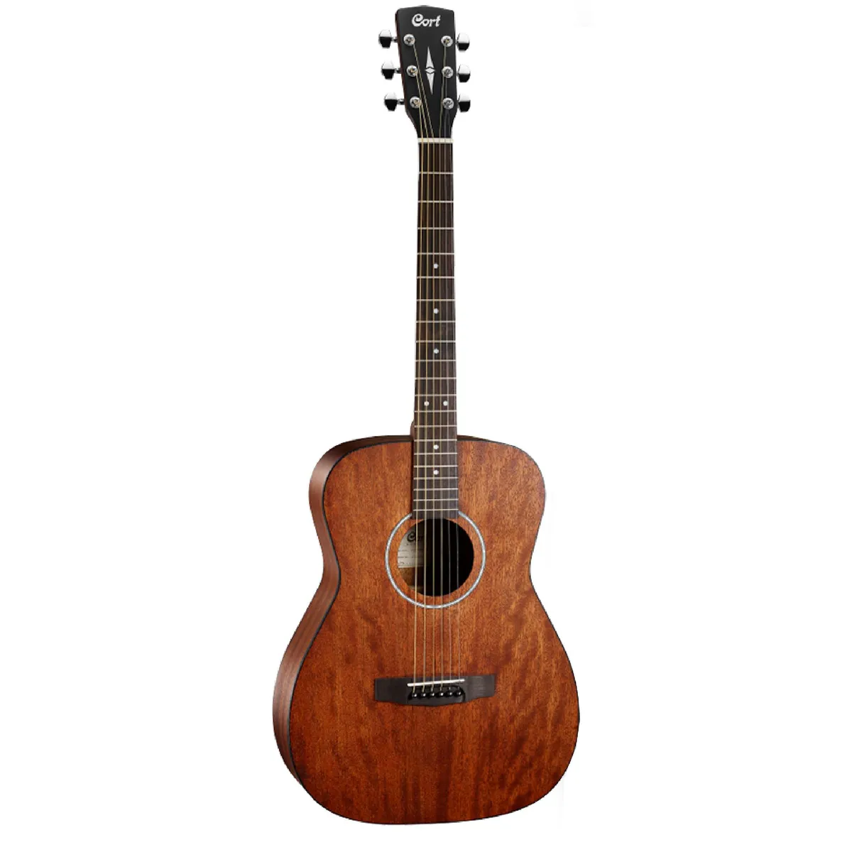 GENERICO - GUITARRA ACUSTICA CORT AF510M MAHOGANY PORO ABIERTO CON ESTUCHE.