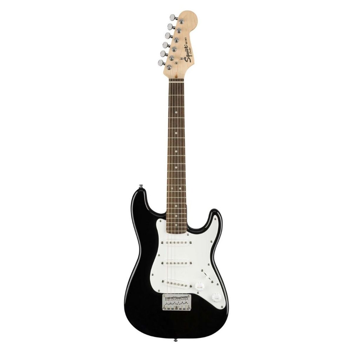 FENDER - GUITARRA ELECTRICA STRATOCASTER MINI SQUIER NEGRA.