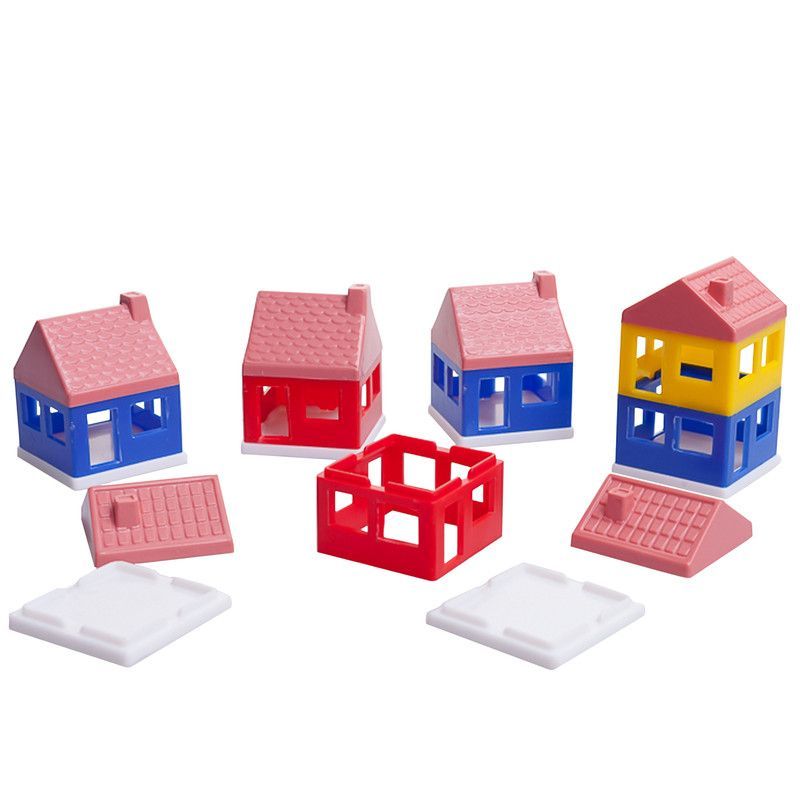 CREAPLAST - Casitas Didácticas x6 Creaplast - Multicolor