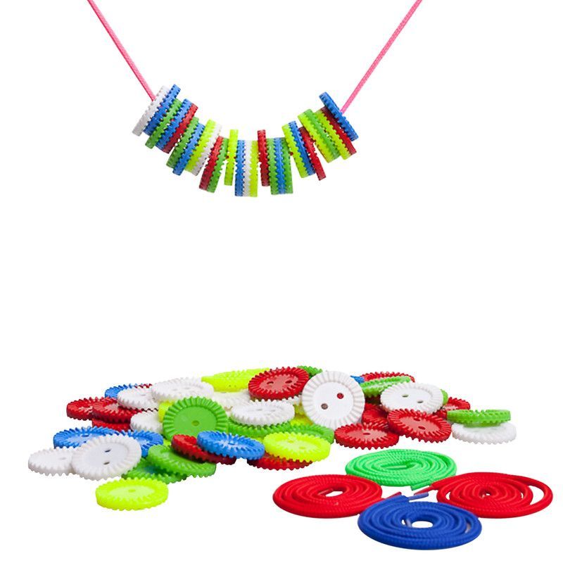 CREAPLAST - Botones Ensartables x30 Creaplast - Multicolor