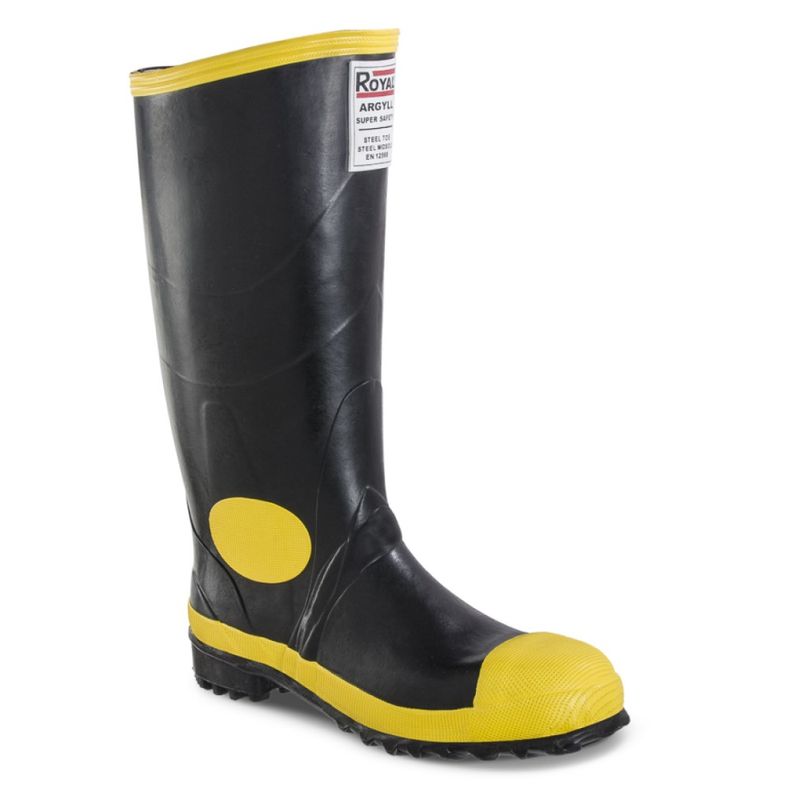 CROYDON - Botas Caucho Royal A SuperSafety Negro para Hombre Croydon
