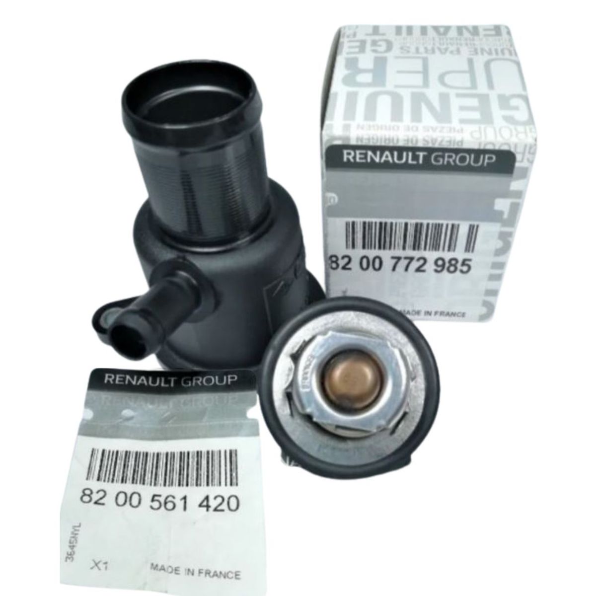 RENAULT - Carcaza y Termostato Original Logan  Megane Clio 3 Symbol