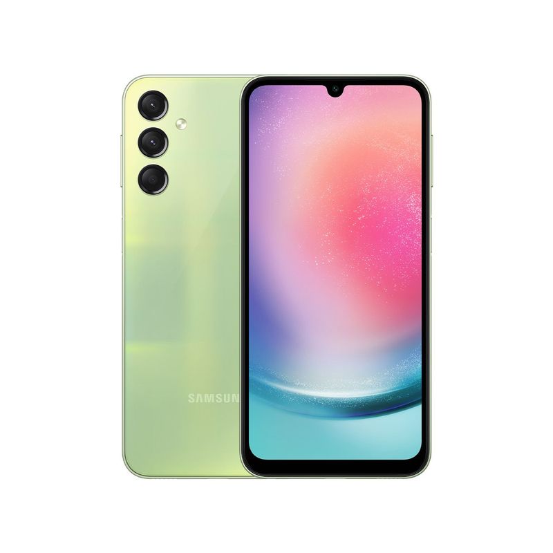 SAMSUNG - Celular Samsung Galaxy A24 128GB 4GB RAM Dual SIM Verde
