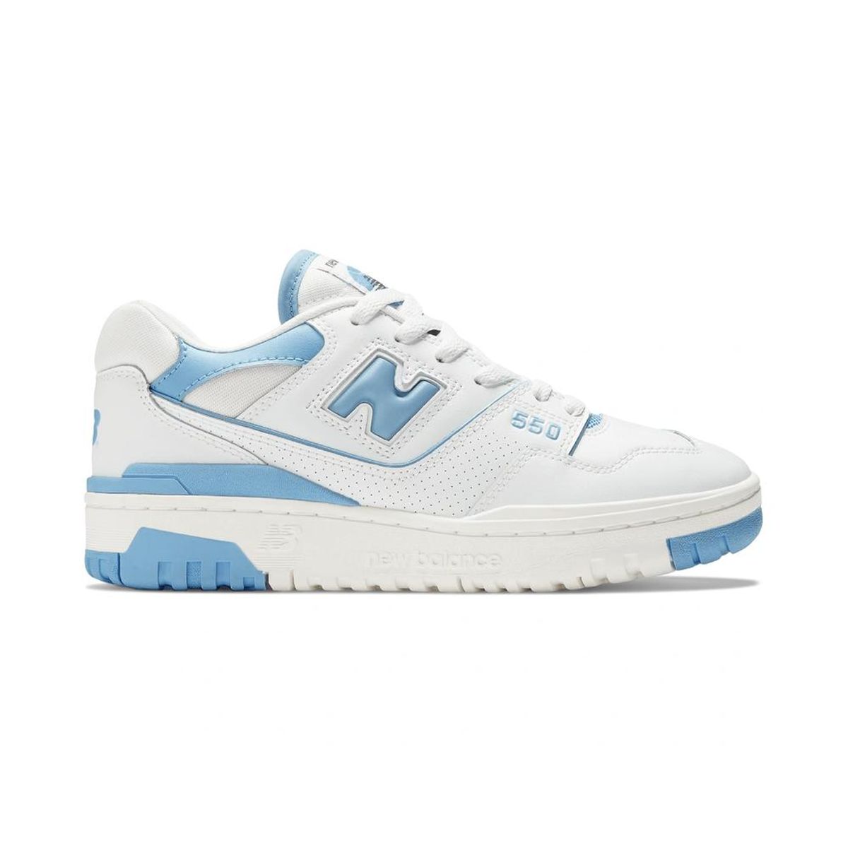 NEW BALANCE - Tenis New Balance 550 Mujer-Blanco/Celeste