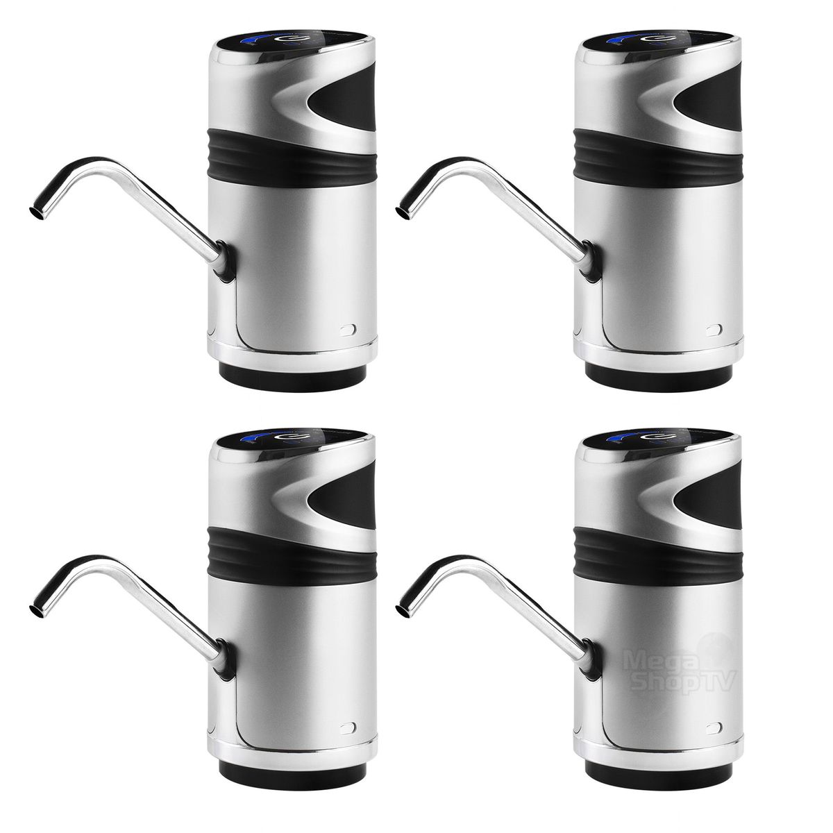 CHEF MASTER - 4 Dispensadores de agua eléctrico para botellón recargable