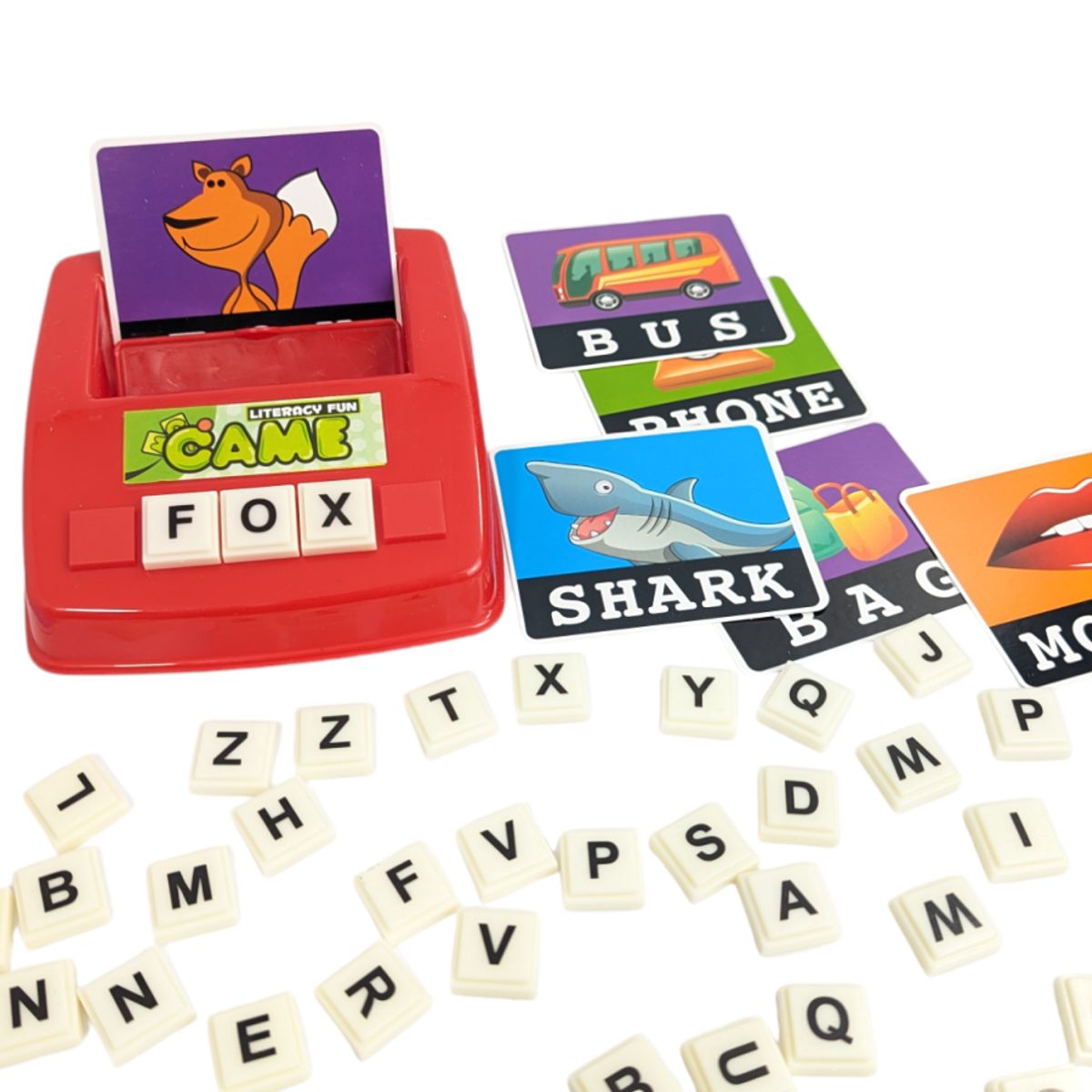 MARKET TOYS - Juego de mesa infantil de palabras en ingles