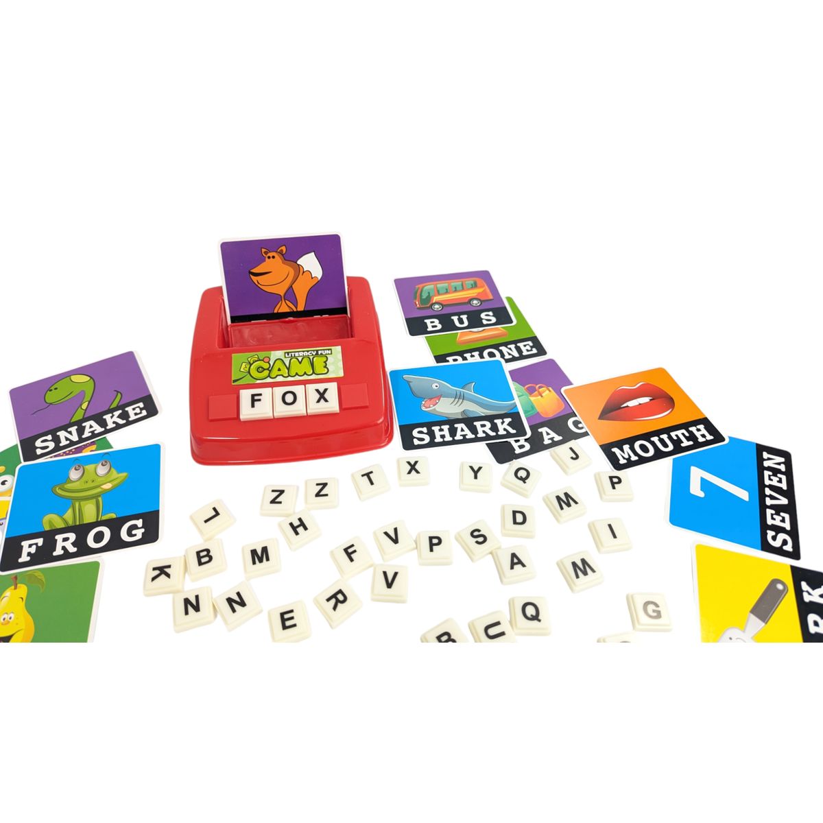 MARKET TOYS - Juego de mesa infantil de palabras en ingles