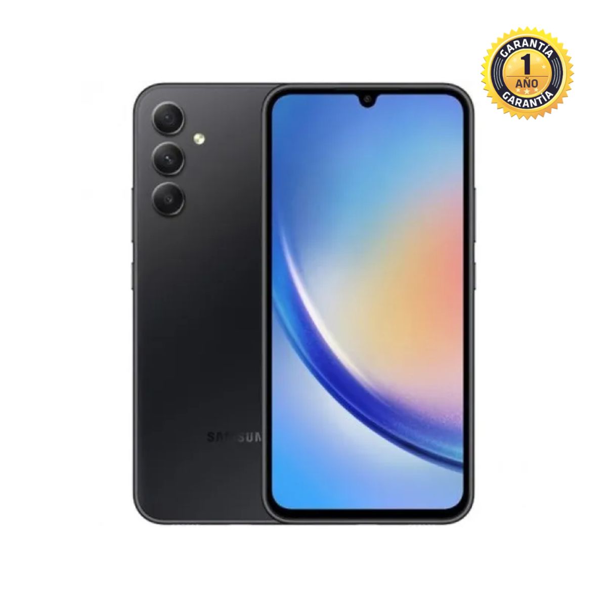 SAMSUNG - Celular Samsung Galaxy A24 128GB - Negro