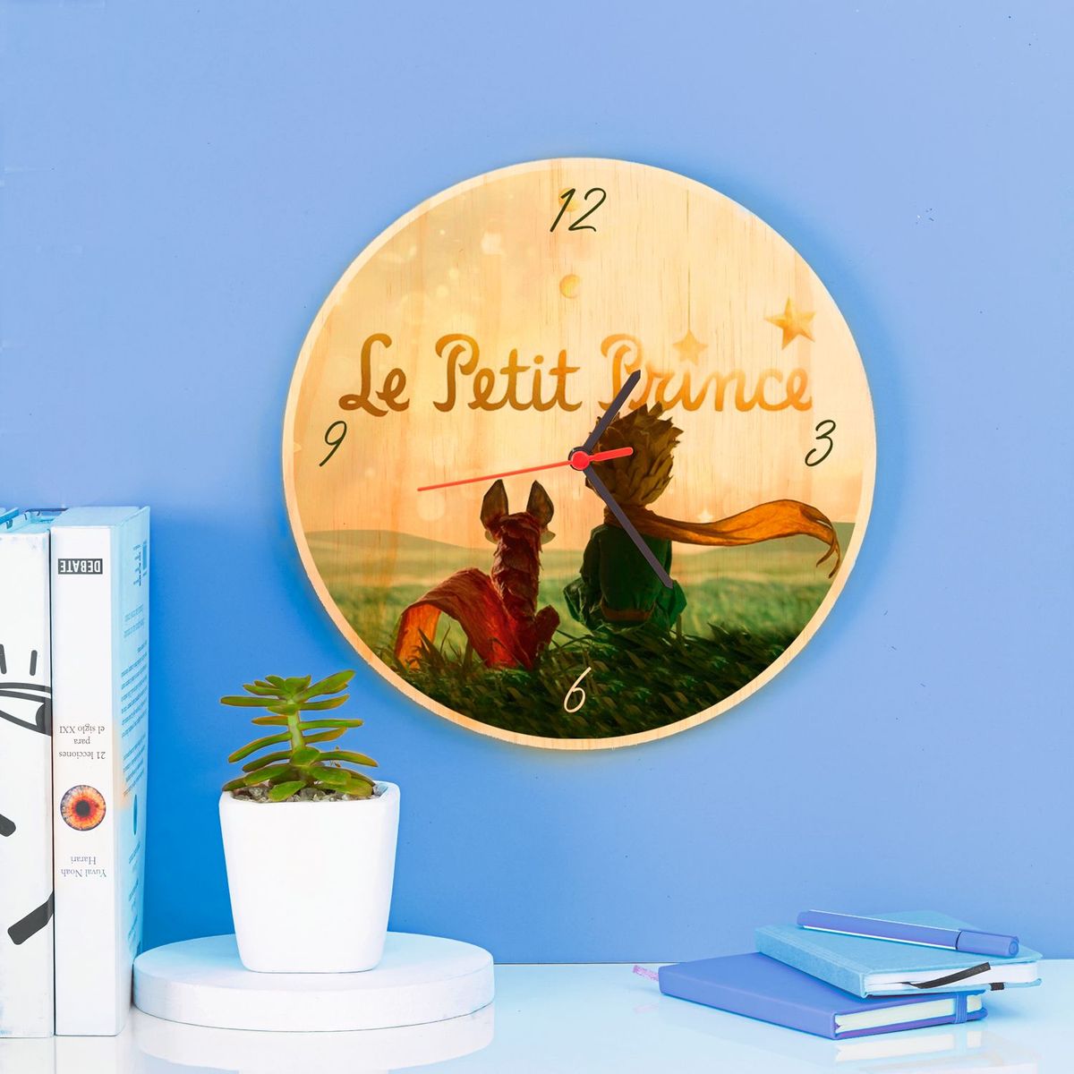 GAMA DIGITAL - Reloj de pared el principito.