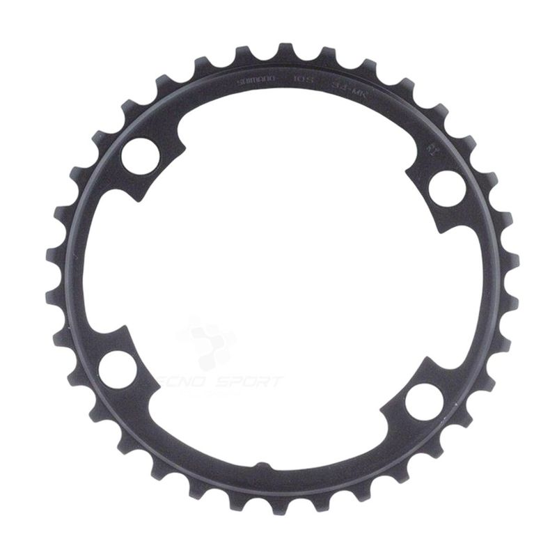 SHIMANO - Plato Coronilla 34 Shimano Tiagra 4700 10 Veloc Biplato Ruta