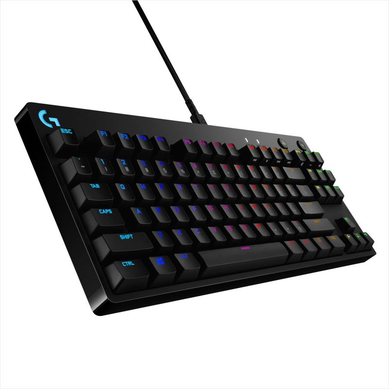 LOGITECH - Teclado Gamer Mecánico Profesional Esports Logitech G Pro