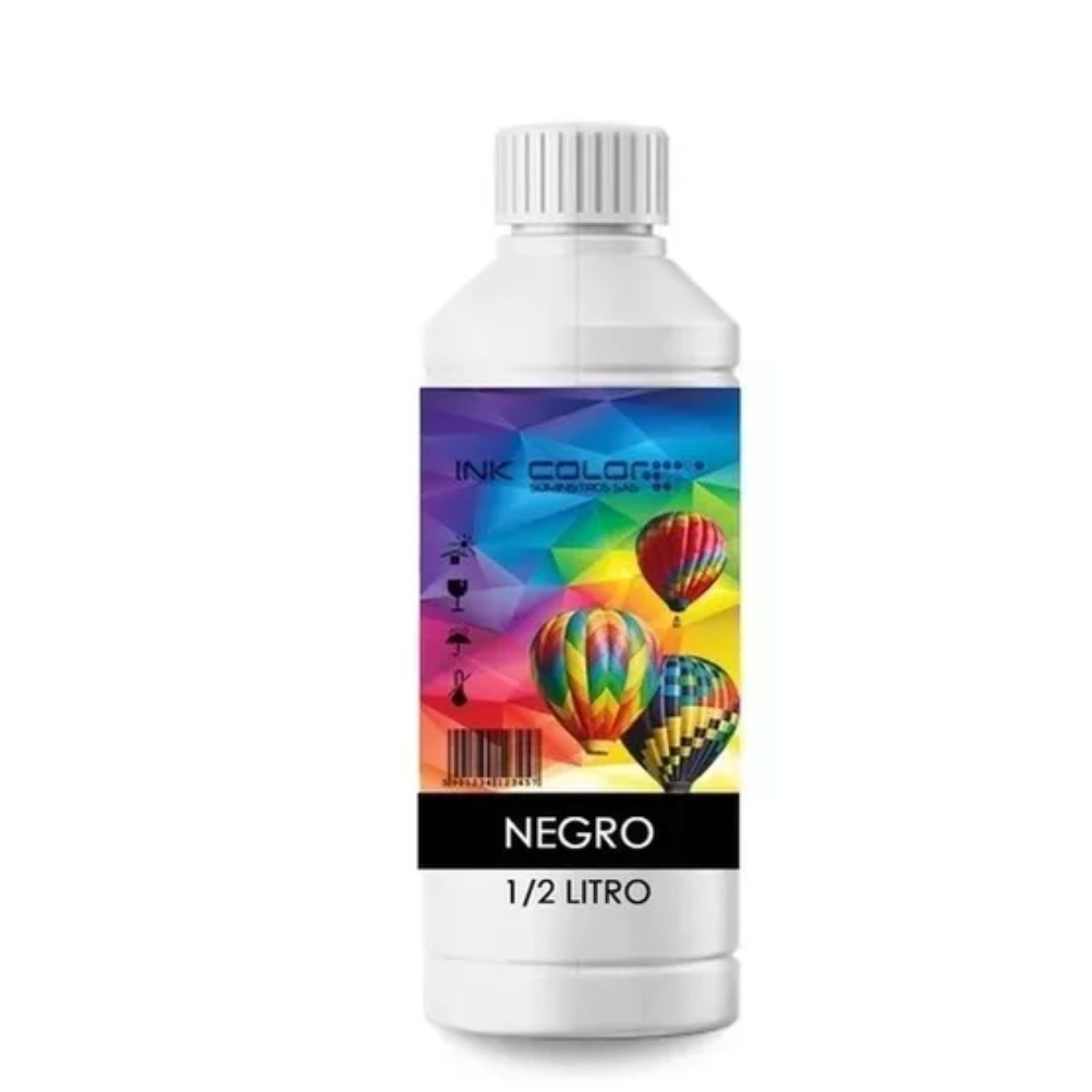 GENERICO - 3 Medio Litro Tinta Color Genérica Eps L575 L395 L396 L380