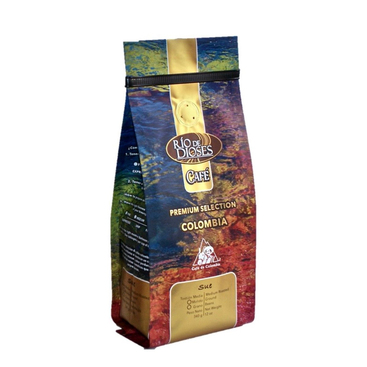 RIO DE DIOSES - Cafe Rio de Dioses bolsas de 340 gramos