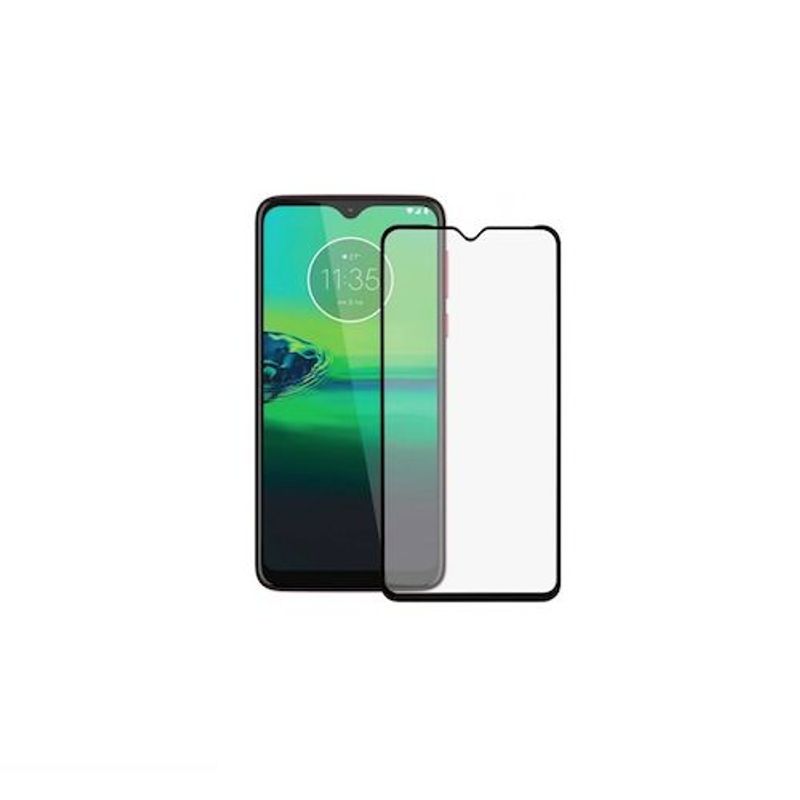 GENERICO - Vidrio Templado Para Celular Motorola G8 Play Black