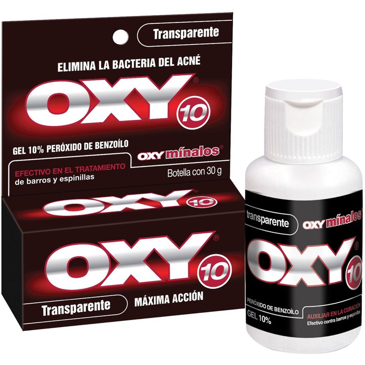 OXY - Gel Oxy 10 Anti Acne Transparente 30 Gramos