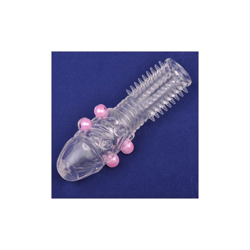 LUST - Funda Extensora En Silicona Con Esferas De Placer