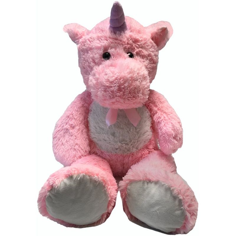 KISSES - Peluche hippo unicornio sentado de 100 cms p12002