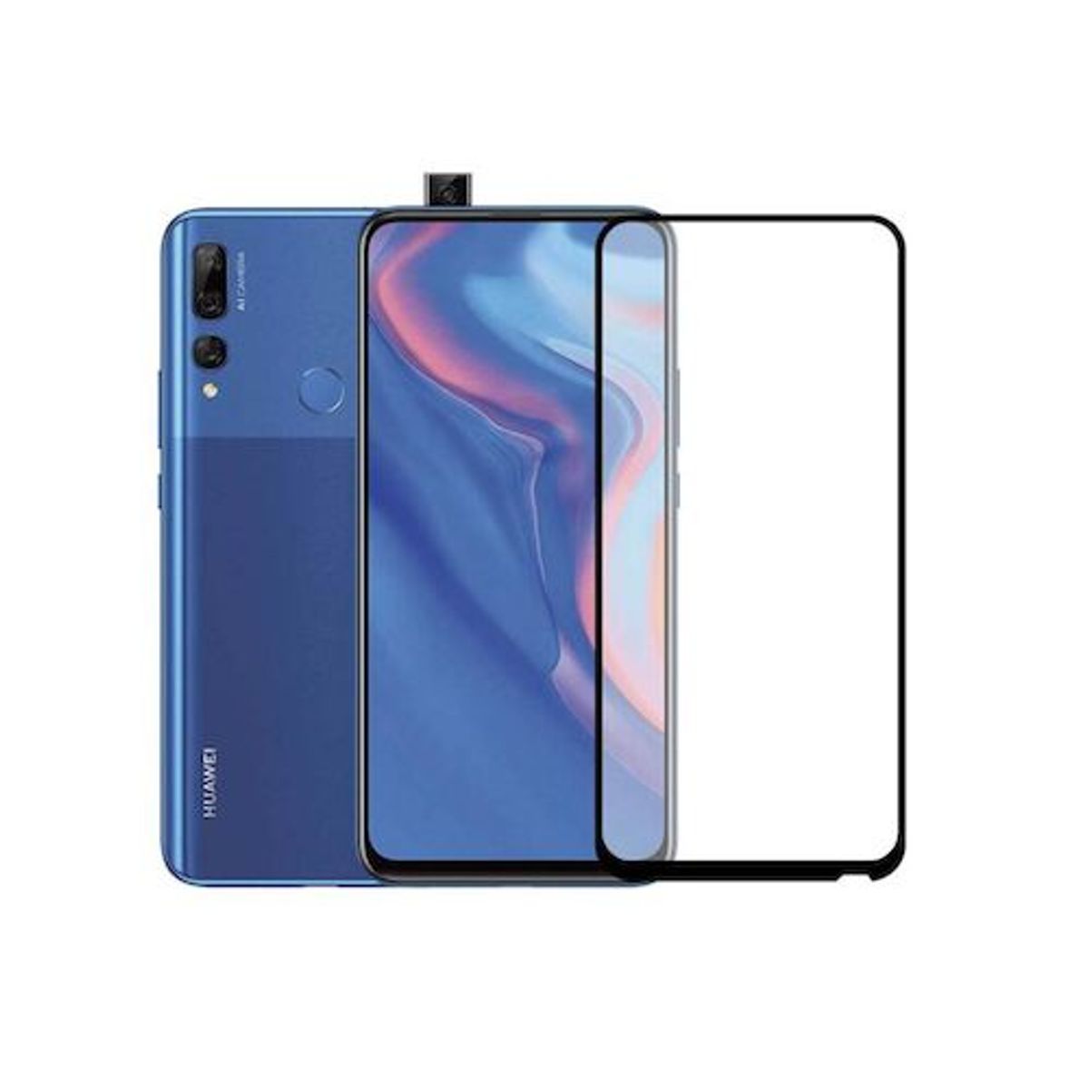 GENERICO - Vidrio Templado Para Celular Huawei Y9 Prime Black