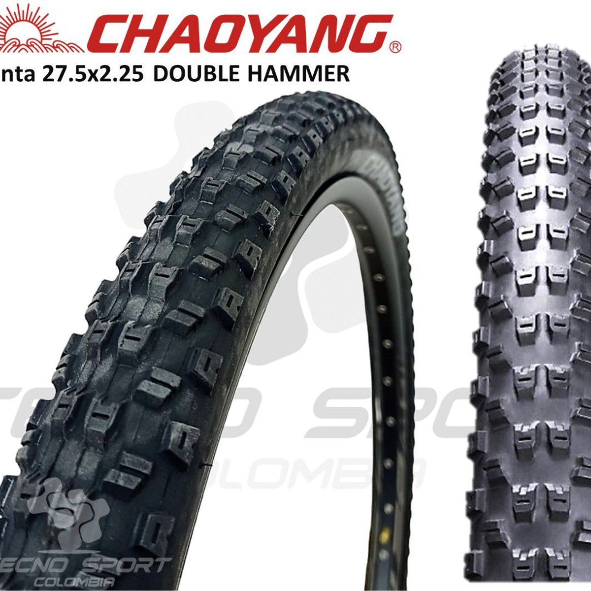 CHAOYANG - Llanta Bicicleta Rin 27.5 X 2.25 Chaoyang Coraza Mtb