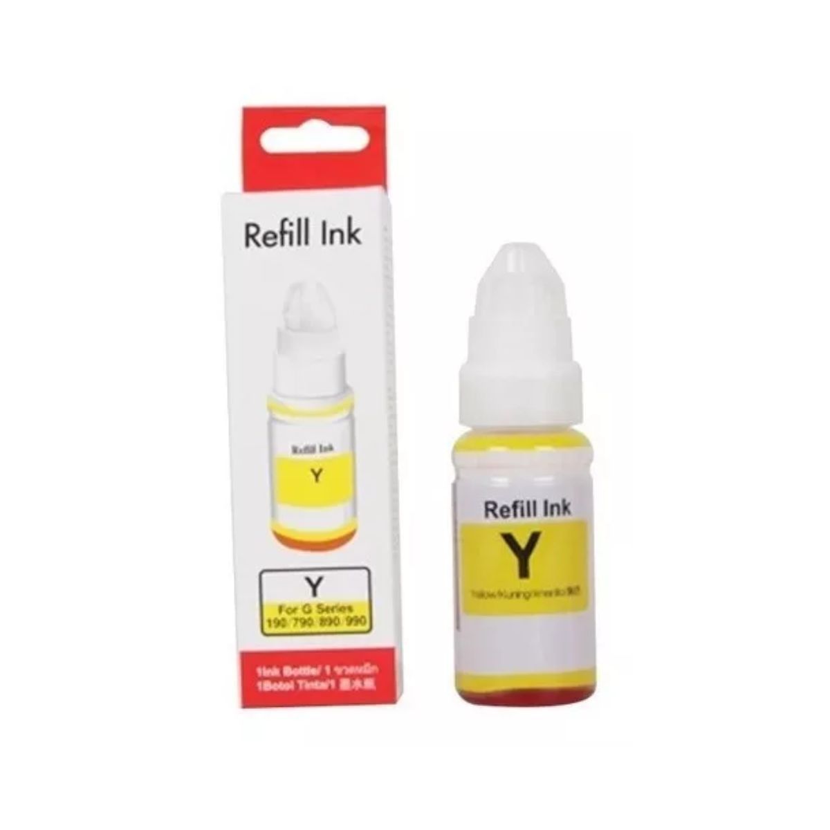 GENERICO - 4 Tintas Gi190 Genéricas Canon G3111 G4100 G4102 G4110 G4111