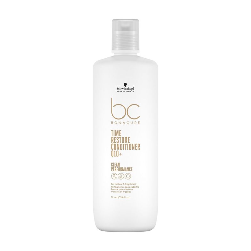 SCHWARZKOPF - Acondicionador Schwarzkopf 1L Q10 Time Restore Bonacure