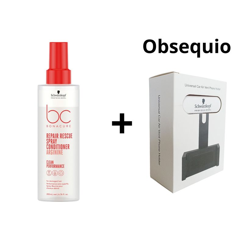 SCHWARZKOPF - Acondicionador Spray Schwarzkopf 200ml Peptide Repair Bonacure