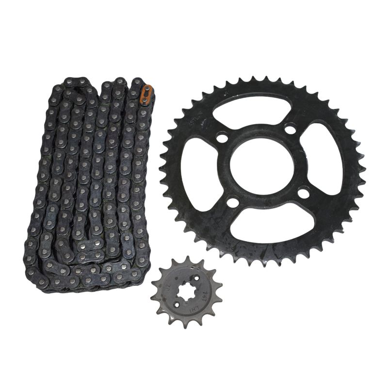 BAJAJ - Kit Arrastre Discover 125 St Bajaj Original (14/45 Dientes - 4 Huecos)