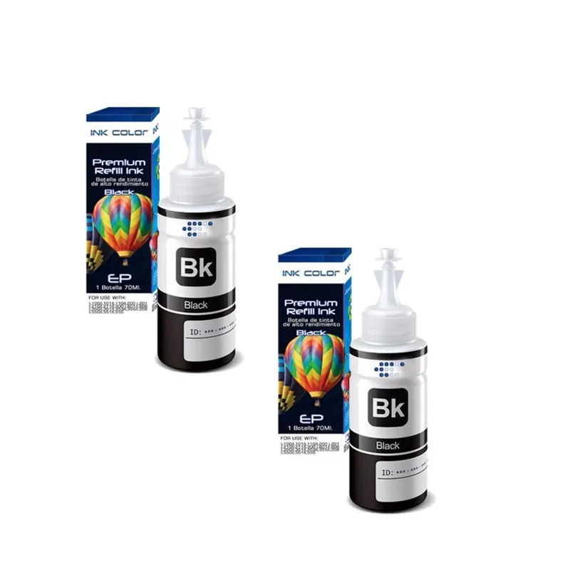 GENERICO - 2 Tintas 664 Negra Genérica L565 L575 L1300 L200 L210 L380