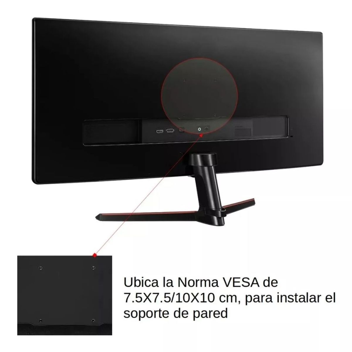 NIA - Soporte Movible Para Monitor Y Tv De 10 A 32 Pulgadas An210