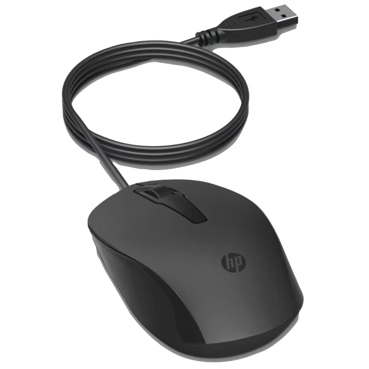 HP - Mouse HP 150 alambrico Negro