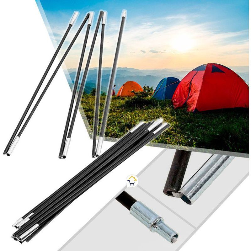 COMPRALOENCASA COM - Repuesto varilla carpa 2 personas camping fibra na-200