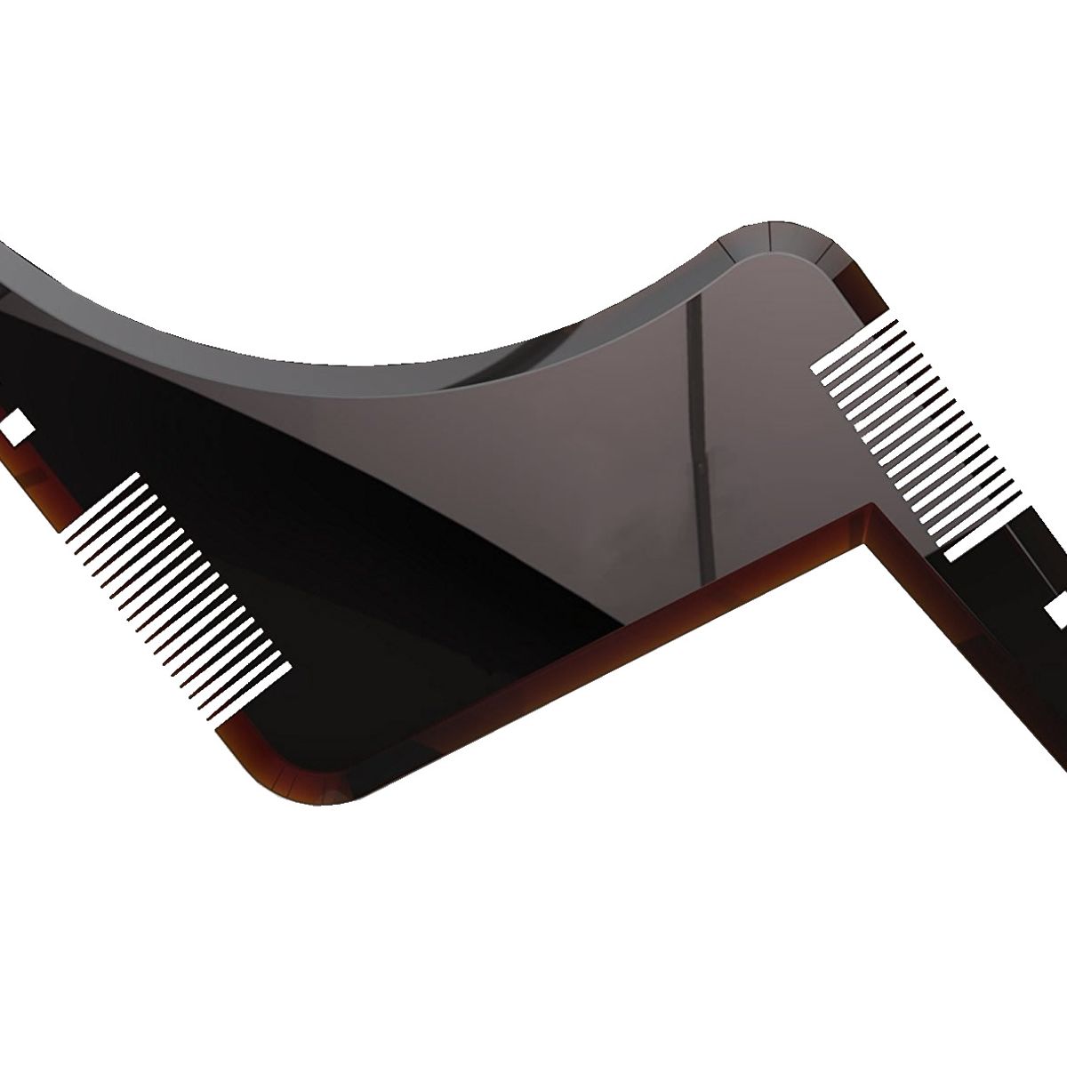 GENERICO - Peine Para Barba Molde Guía Plantilla Para Afeitar Hombre