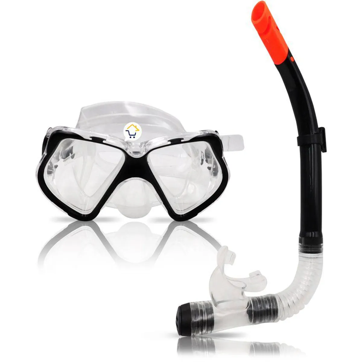 COMPRALOENCASA COM - Kit buceo snorkel  mascara buceo profesional doble valvula