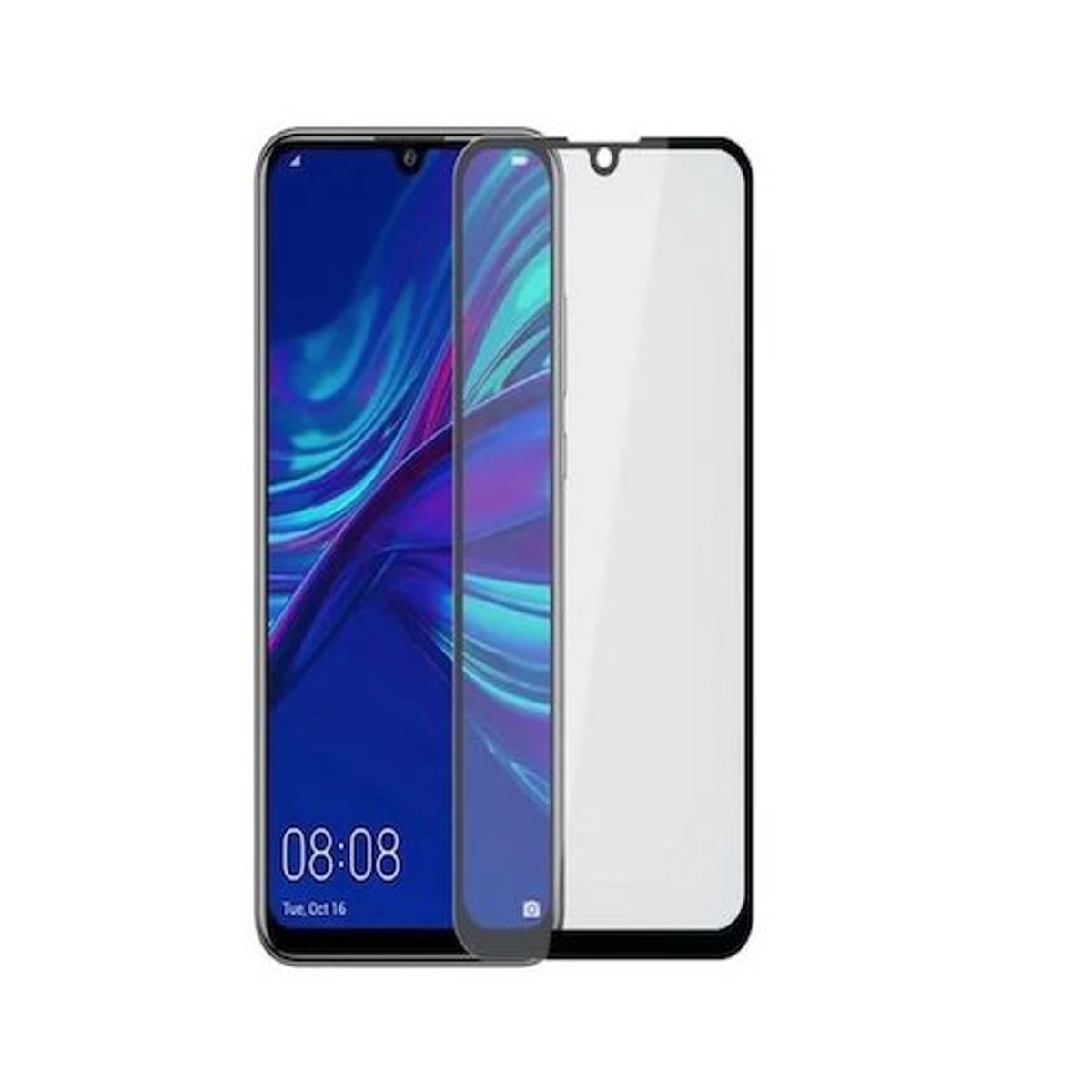 GENERICO - Vidrio Templado Para Celular Huawei P-Smart 2019 Black