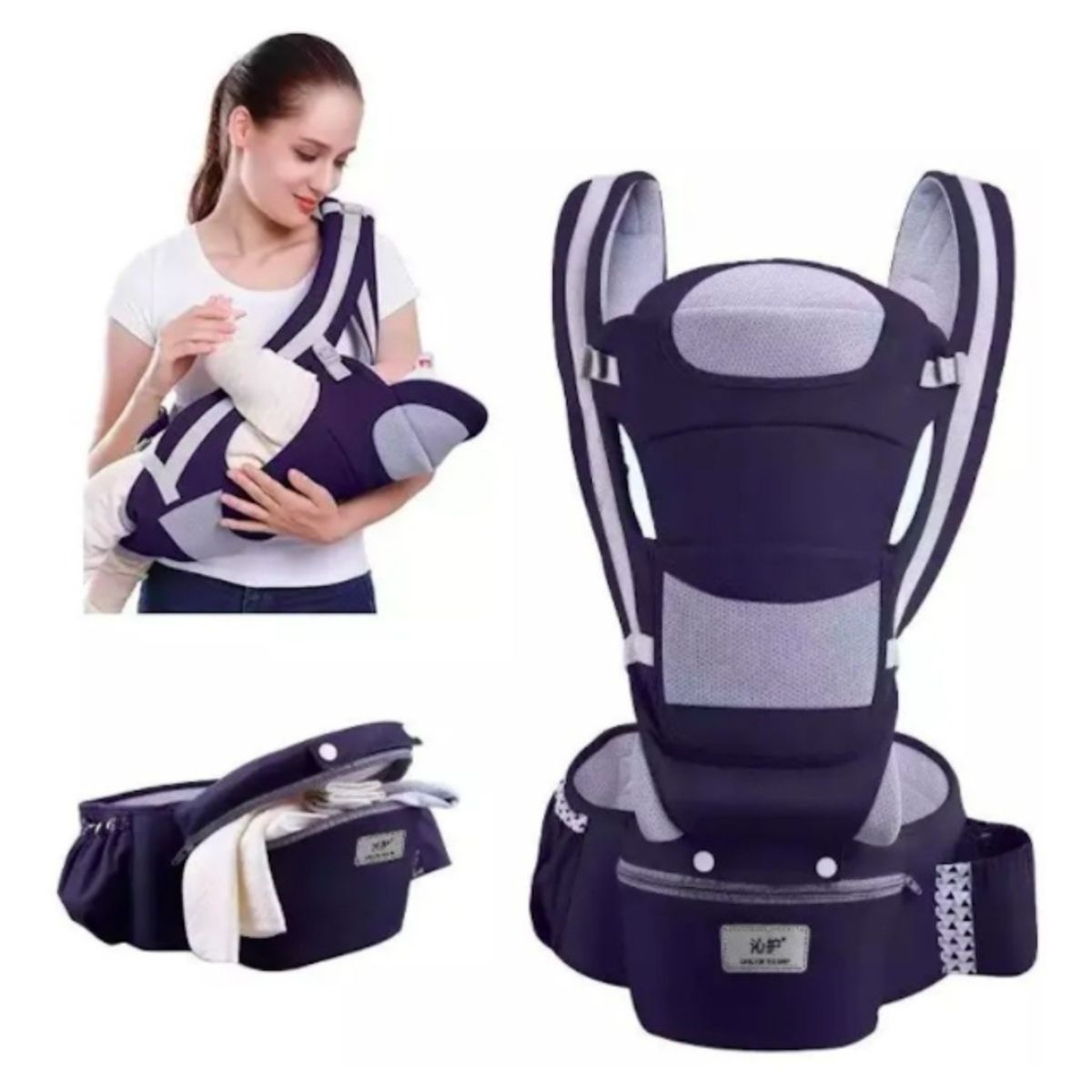 BABY ON - Cargador De Silla Ergonómico Para Bebes Con Máxima Comodida