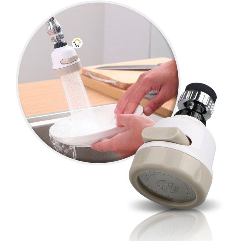 COMPRALOENCASA COM - Ahorrador agua para grifo llave cocina baño regulador jp683