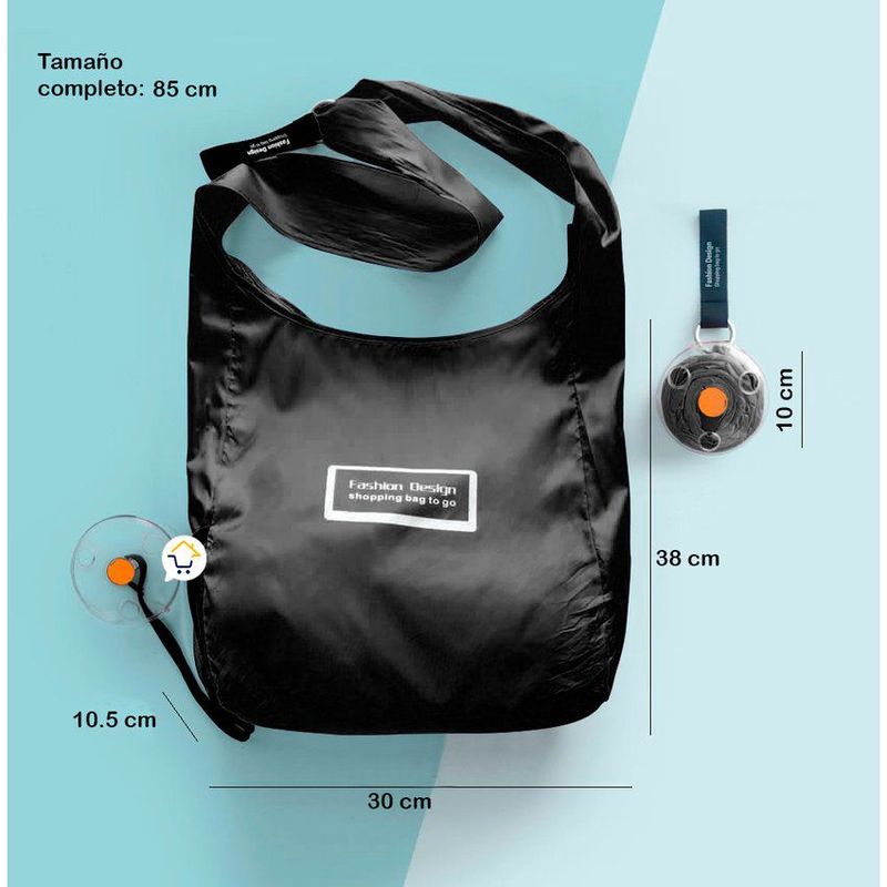COMPRALOENCASA COM - Bolsa compras plegable reutilizable ecológica 2020g1