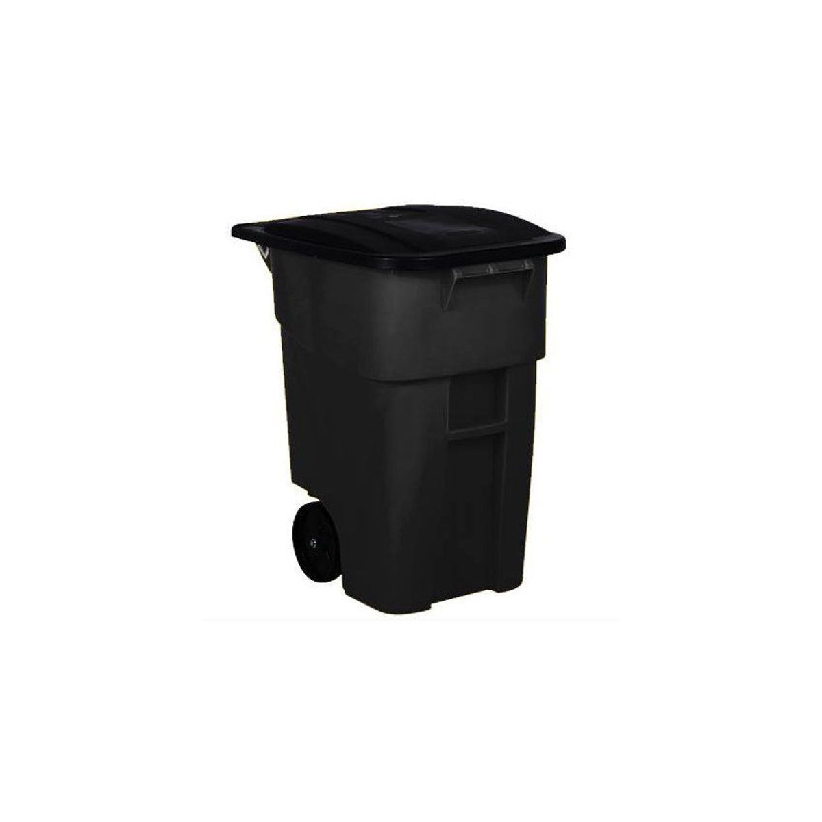 RUBBERMAID - Rubbermaid Contenedor Rollout Con Ruedas 189 Litros Negro