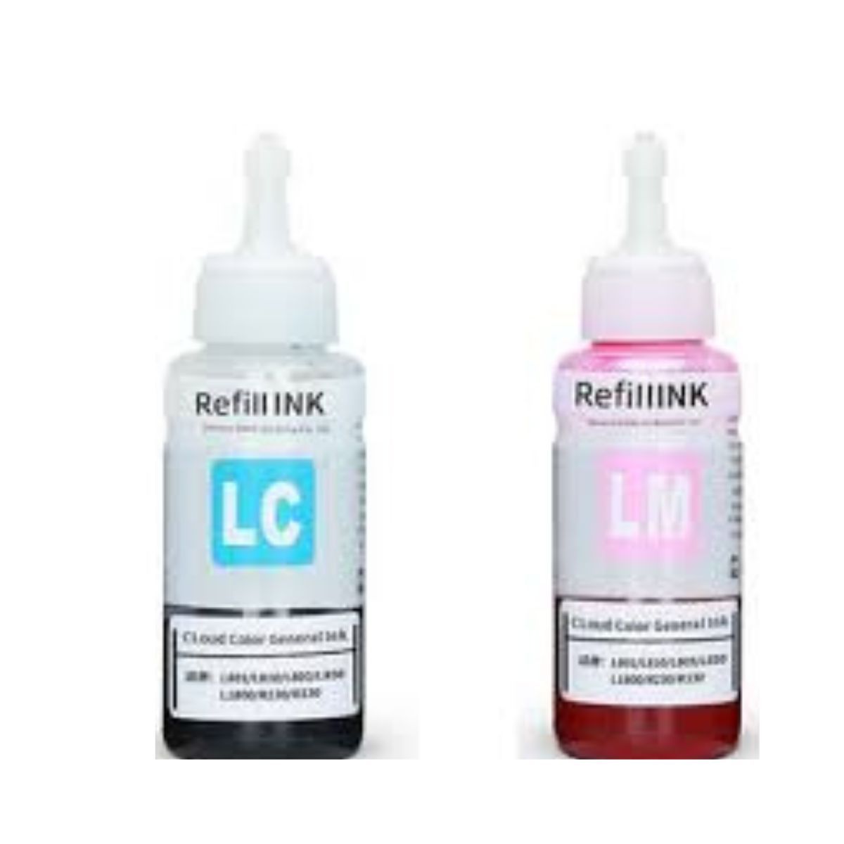 GENERICO - 6 Tintas Para Impre Eps L800 L1800 L805 L805 L810 L850