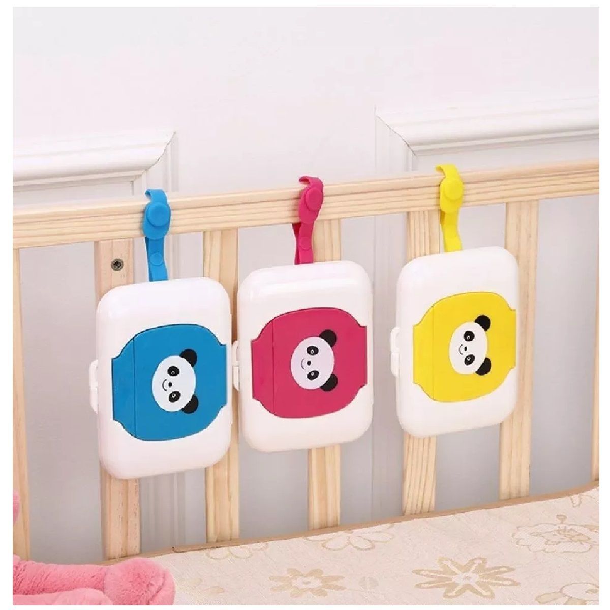 MUNDO BEBE - Caja Porta Pañitos Bebe Para Pañitos Humedos-