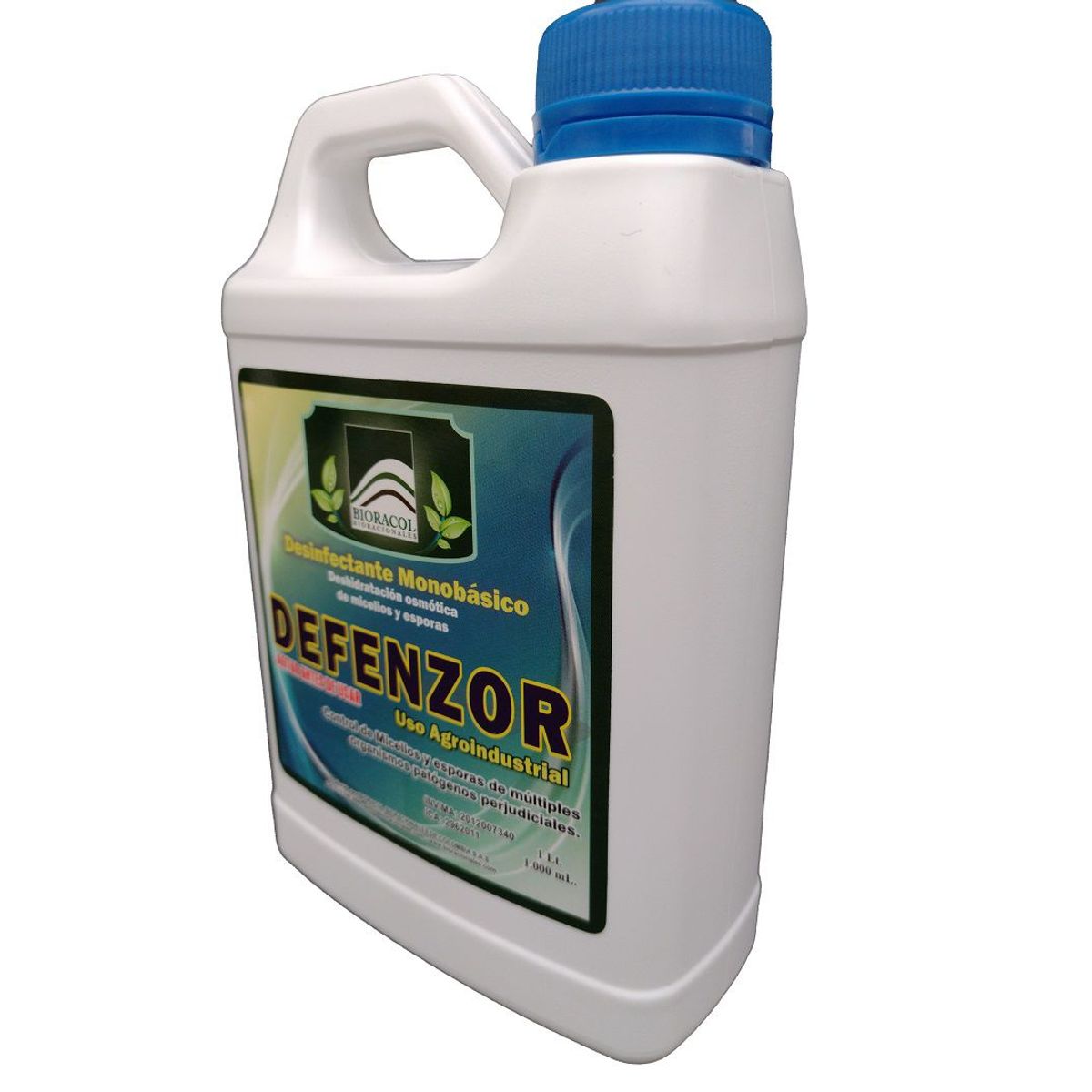 GENERICO - DEFENZOR X 1 Litro - DESINFECTANTE FUNGICIDA MONOBÁSICO CONCENTRADO