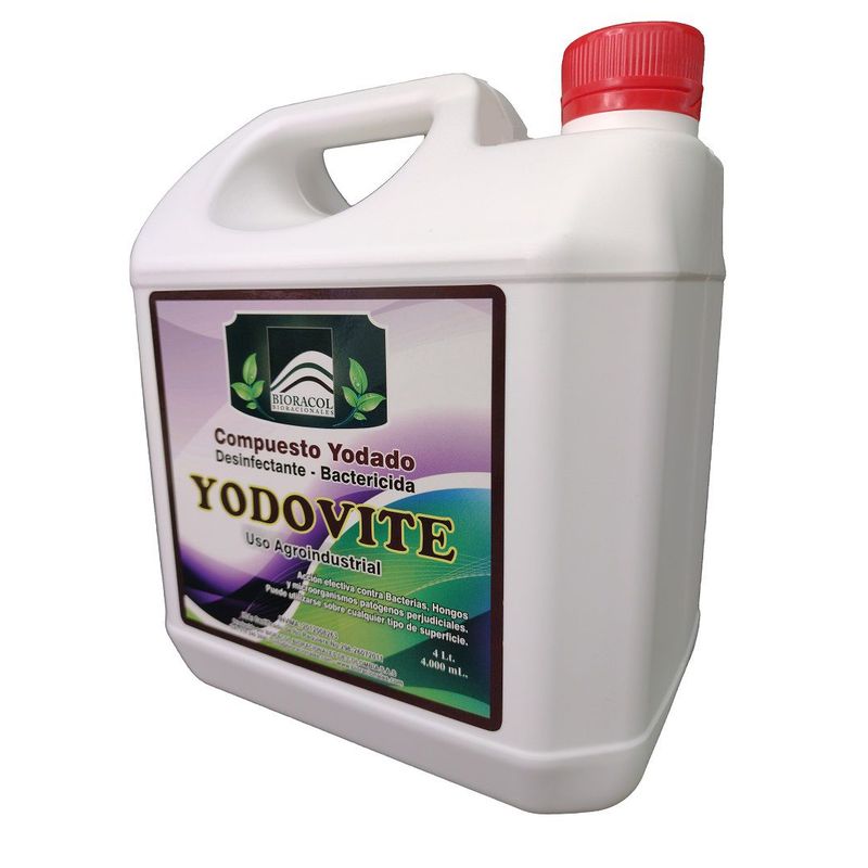 GENERICO - YODOVITE X 4 Litros - FUNGICIDA DESINFECTANTE YODÓFORO CONCENTRADO