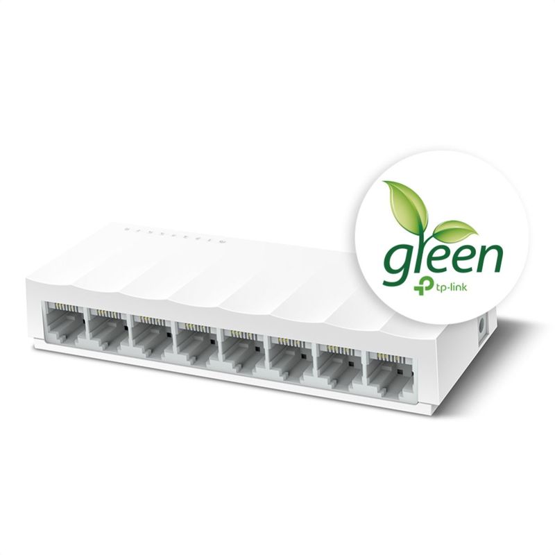 TP LINK - Switch de Escritorio Litewave 8 Puertos 10/100, TP-Link LS1008