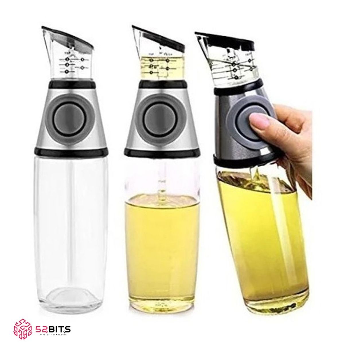 ONE PIXEL - Dispensador De Aceite Y Vinagre 500ml