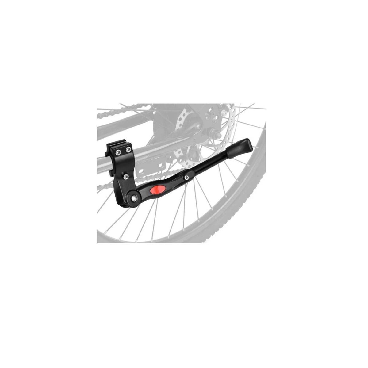 GENERICO - Pata en aluminio soporte ajustable para bicicleta
